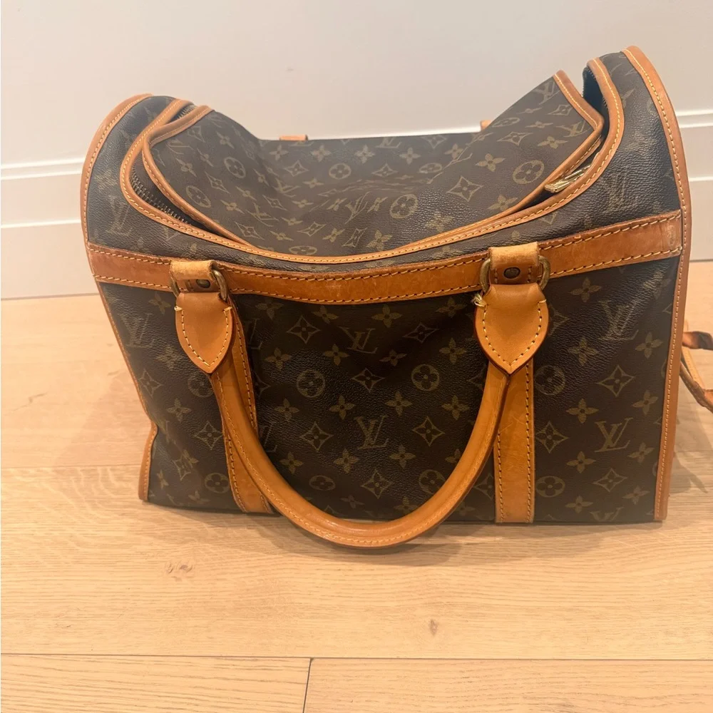 Louis Vuitton Monogram Dog / Cat Carrier Sac Chien